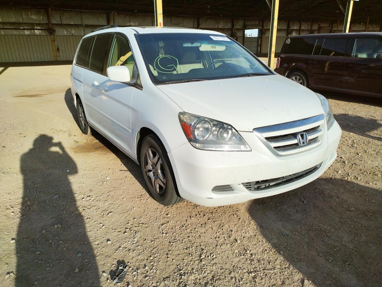 HONDA ODYSSEY EX 2006 with VIN 5FNRL38676B459111 - Photo from auction