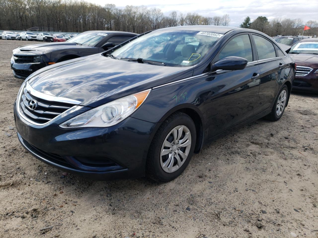 Photo 2 from auction – 2012 HYUNDAI SONATA GLS with VIN 5NPEB4AC2CH491789