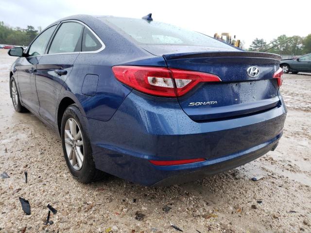 Photo 3 from auction – 2016 HYUNDAI SONATA SE with VIN 5NPE24AF7GH393051