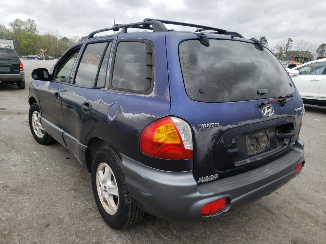 Photo 3 from auction – 2004 HYUNDAI SANTA FE with VIN KM8SC73D74U765093