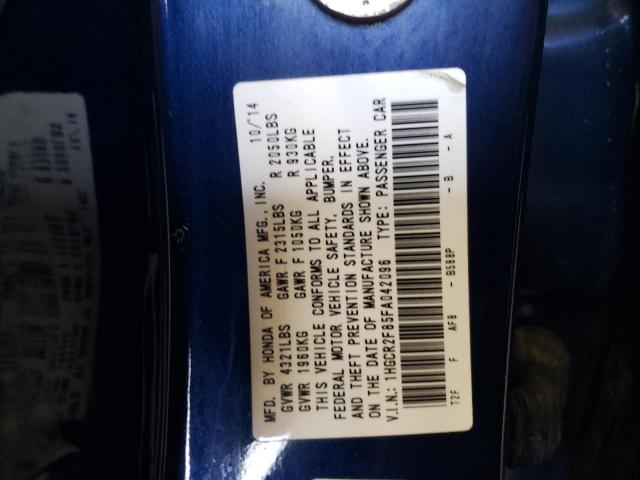 Photo 10 from auction – 2015 HONDA ACCORD EXL with VIN 1HGCR2F85FA042096