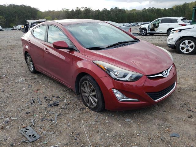 HYUNDAI ELANTRA SE 2016 with VIN 5NPDH4AE6GH742041 - Photo from auction