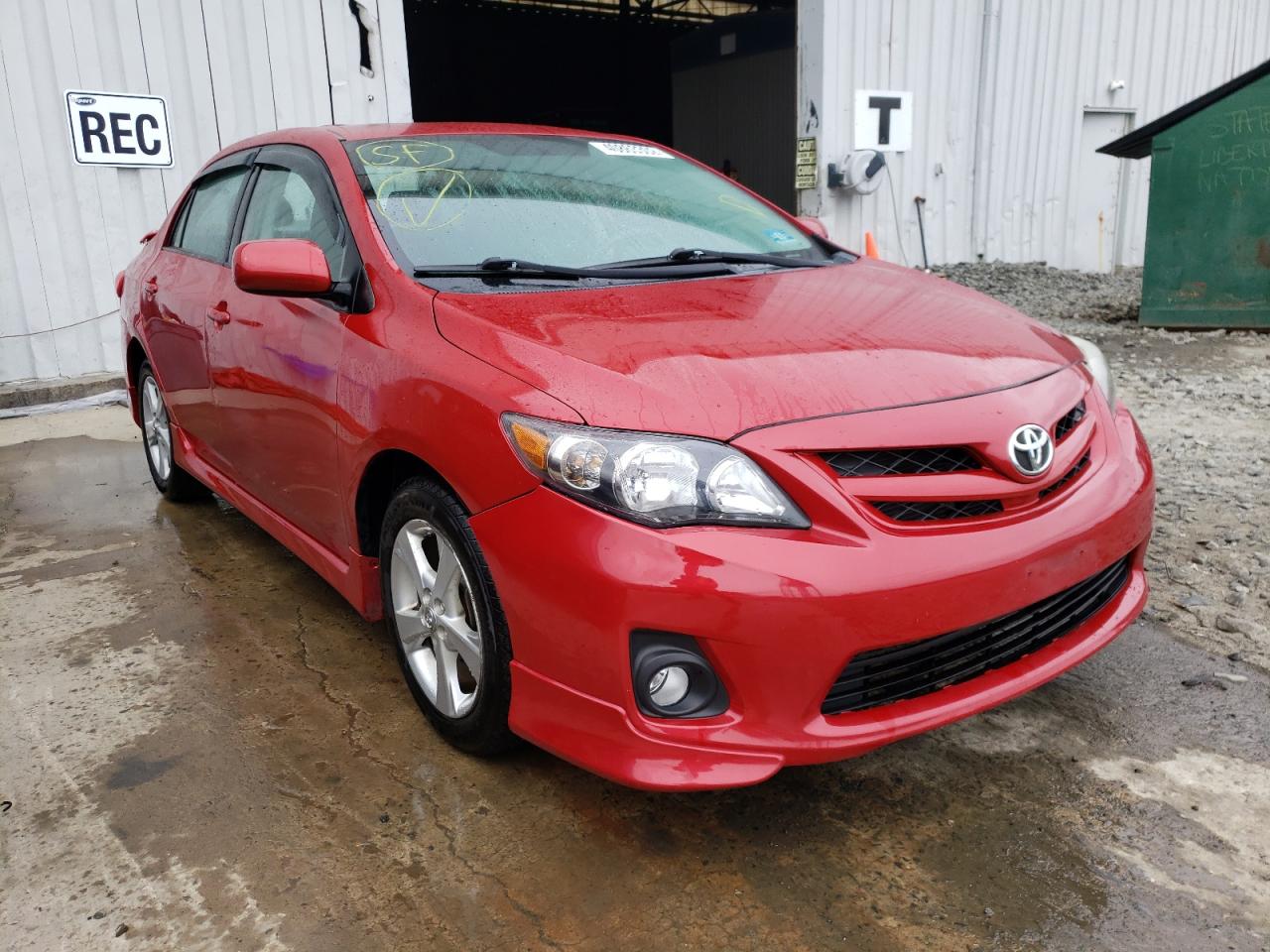 TOYOTA COROLLA BA 2011 with VIN 2T1BU4EE0BC604309 - Photo from auction