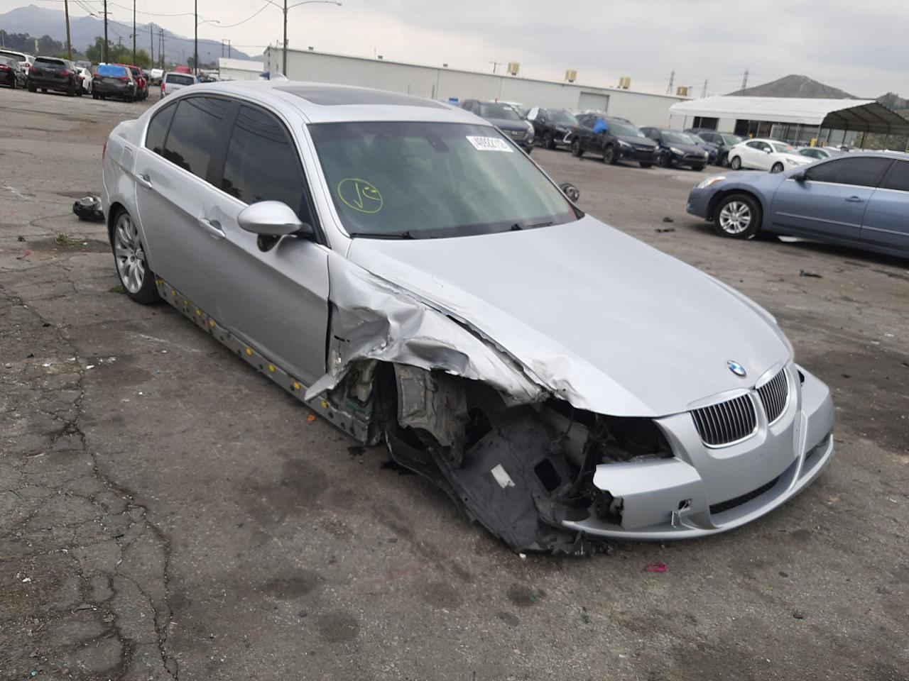 BMW 330 I 2006 with VIN WBAVB335X6KS36464 - Photo from auction