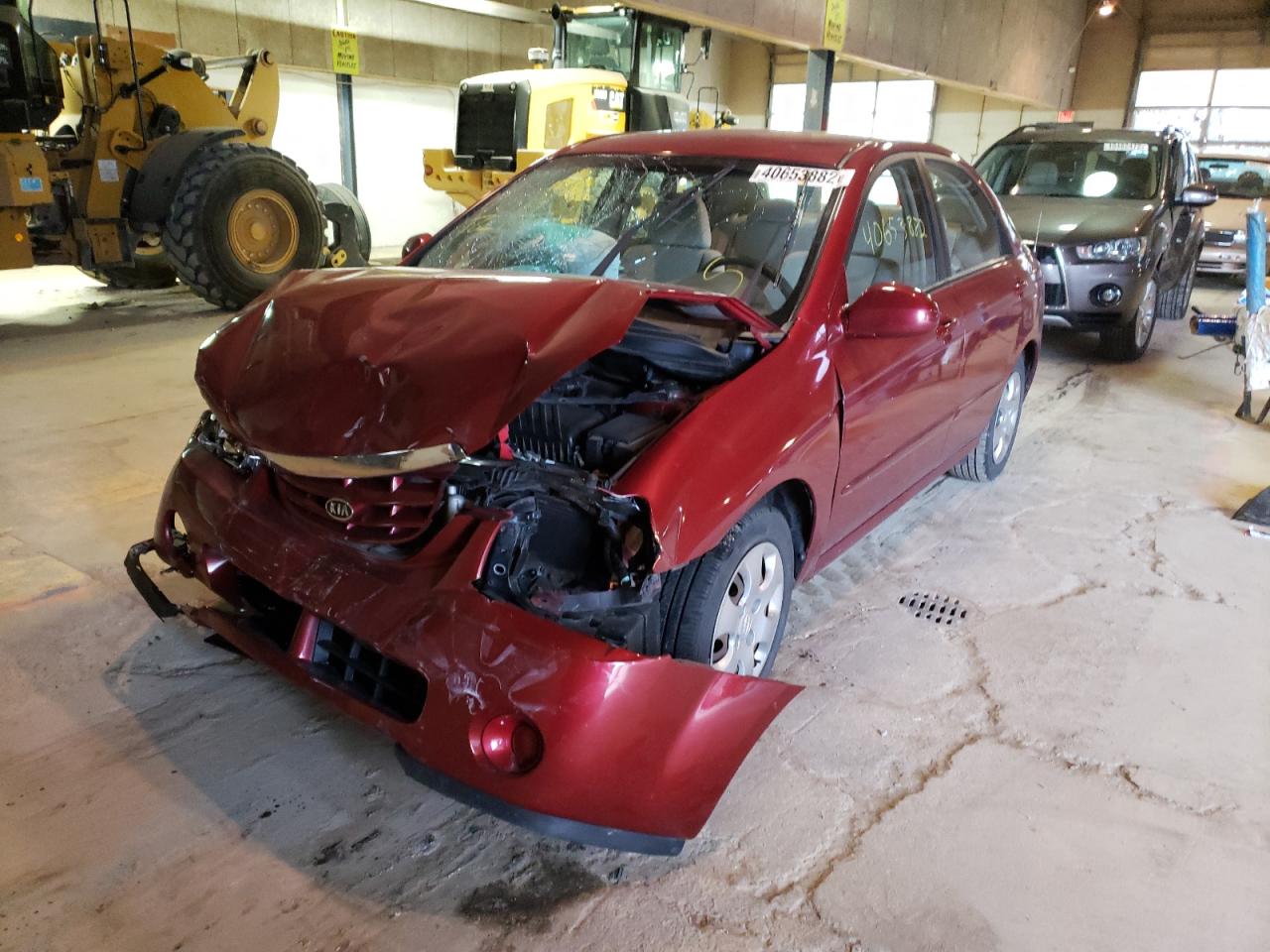 Photo 2 from auction – 2006 KIA SPECTRA LX with VIN KNAFE121165220795
