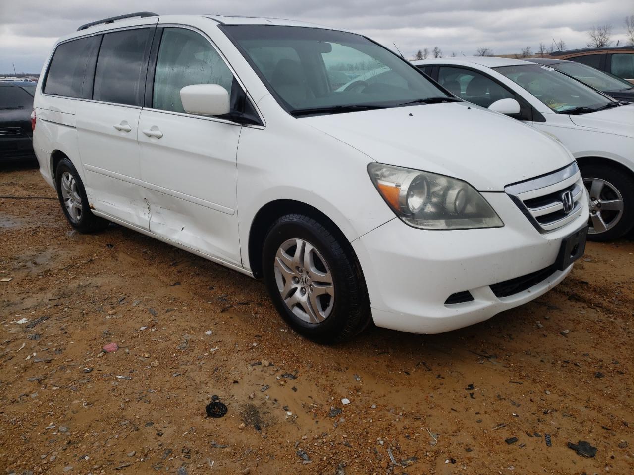 HONDA ODYSSEY EX 2007 with VIN 5FNRL38747B063762 - Photo from auction