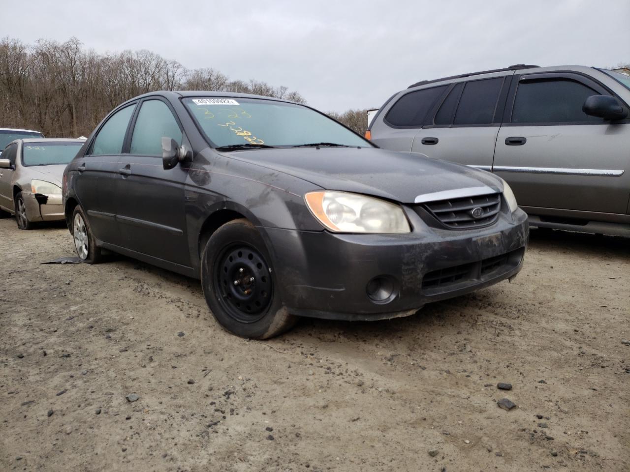 KIA SPECTRA LX 2006 with VIN KNAFE122X65342872 - Photo from auction
