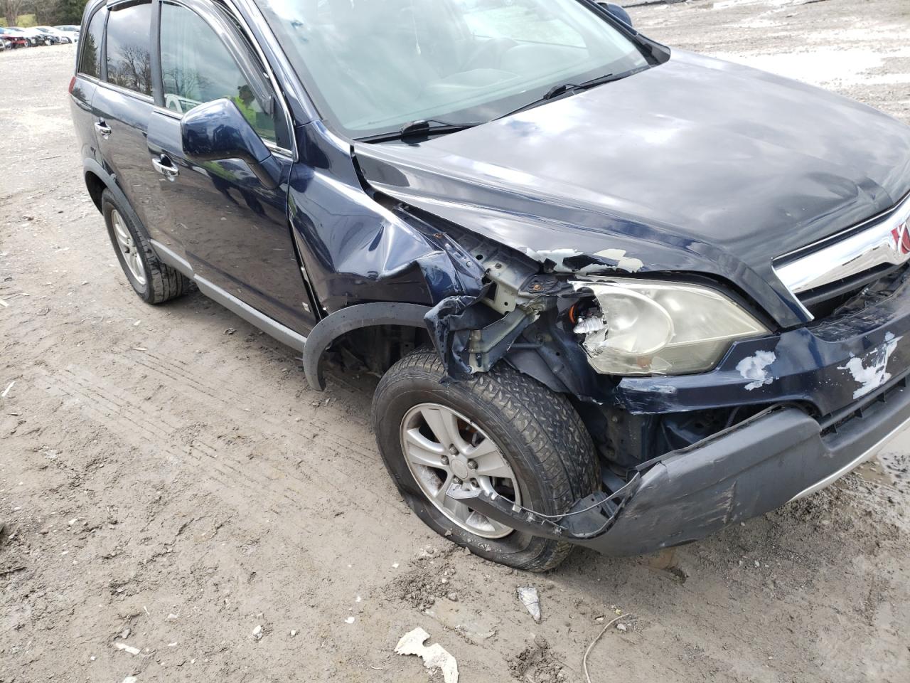 Photo 9 from auction – 2008 SATURN VUE XE with VIN 3GSCL33P78S612218