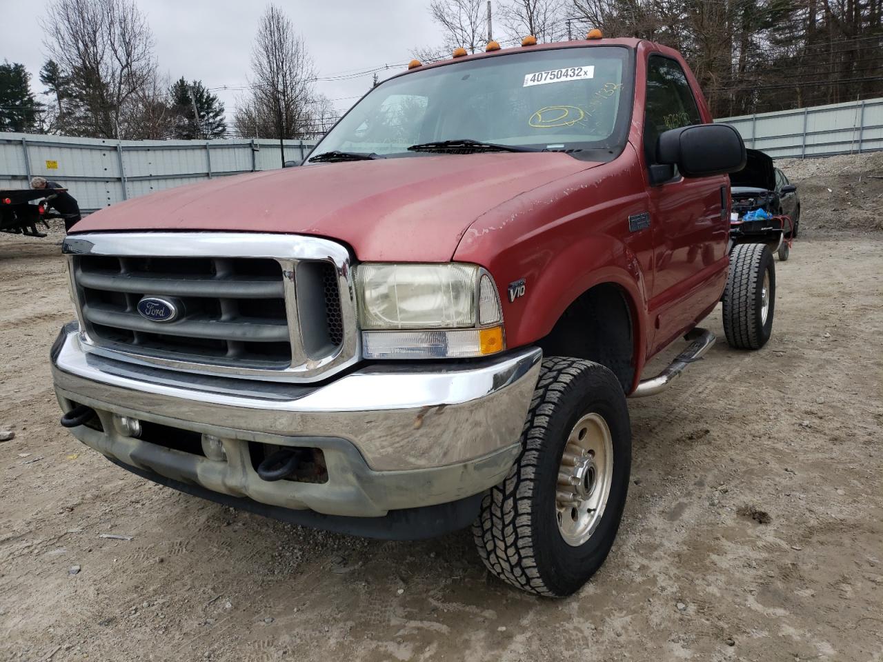 Photo 2 from auction – 2002 FORD F250 SUPER with VIN 1FTNF21S42EA21584