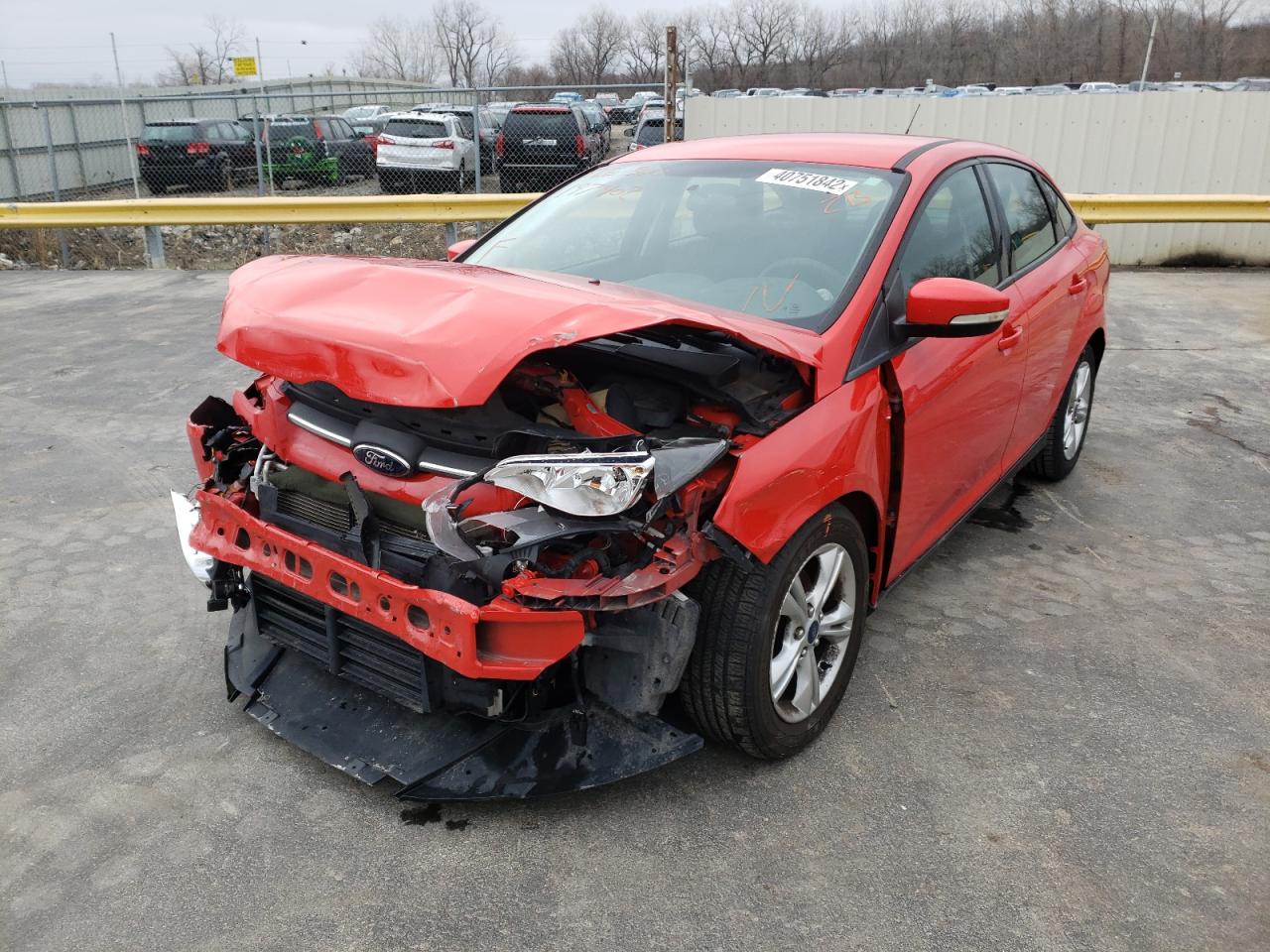 Photo 2 from auction – 2014 FORD FOCUS SE with VIN 1FADP3F20EL197402
