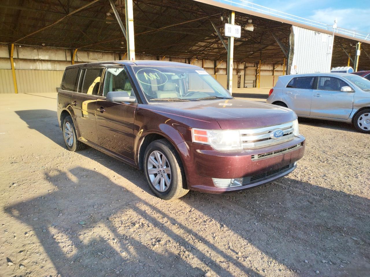 FORD FLEX SE 2011 with VIN 2FMGK5BC8BBD09709 - Photo from auction