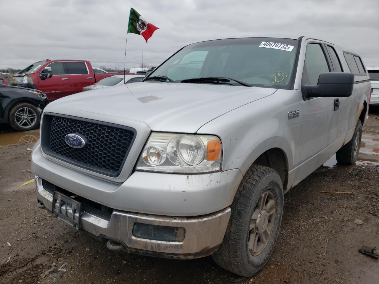 Photo 2 from auction – 2005 FORD F150 with VIN 1FTPX14545FA45520