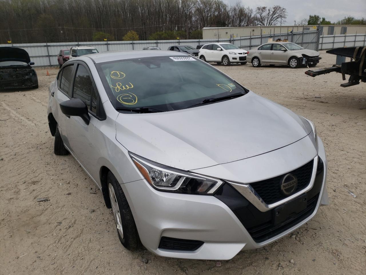 NISSAN VERSA S 2020 with VIN 3N1CN8DV7LL806138 - Photo from auction
