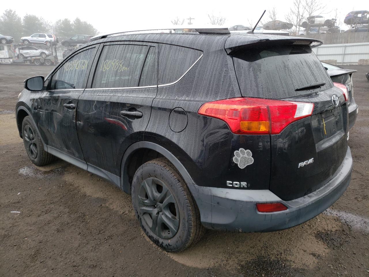 Photo 3 from auction – 2013 TOYOTA RAV4 LE with VIN 2T3BFREV9DW097796