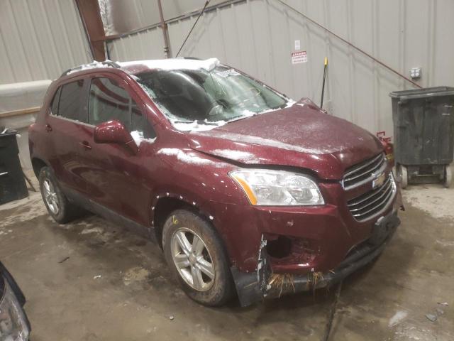 CHEVROLET TRAX 1LT 2016 with VIN 3GNCJPSB2GL121327 - Photo from auction