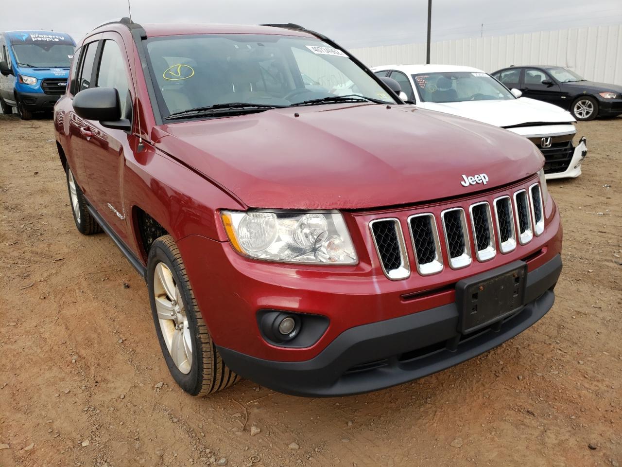 JEEP COMPASS LA 2012 with VIN 1C4NJDEB0CD604567 - Photo from auction