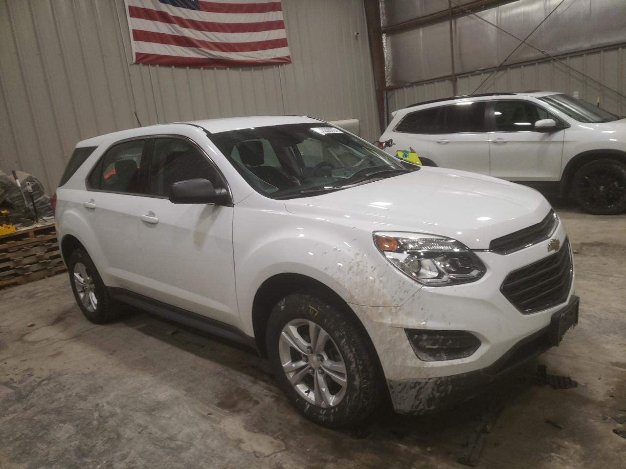CHEVROLET EQUINOX LS 2017 with VIN 2GNALBEK6H1557326 - Photo from auction