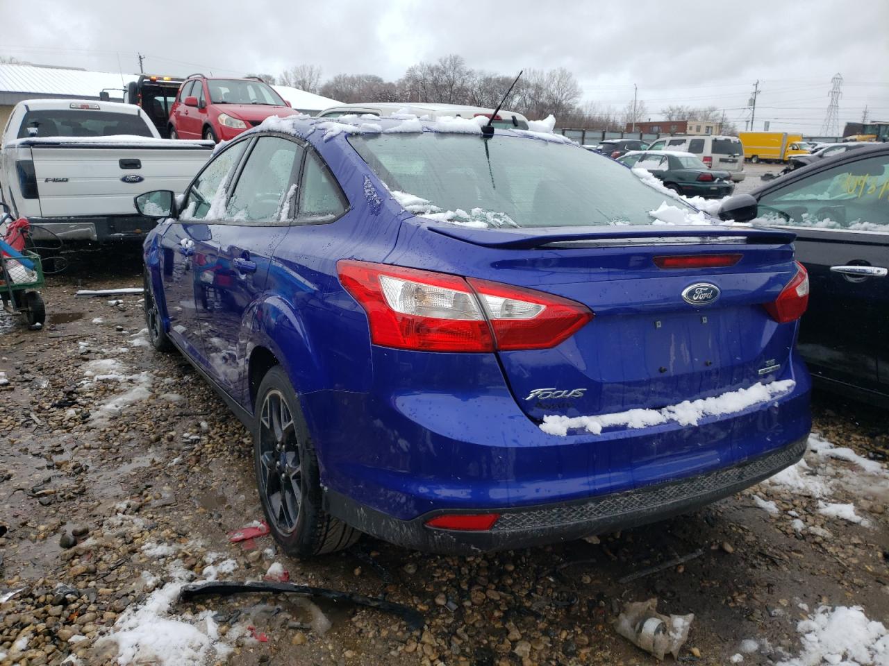 Photo 3 from auction – 2013 FORD FOCUS SE with VIN 1FADP3F27DL105104