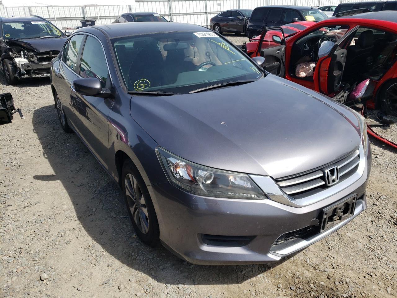 HONDA ACCORD LX 2014 with VIN 1HGCR2F34EA061564 - Photo from auction