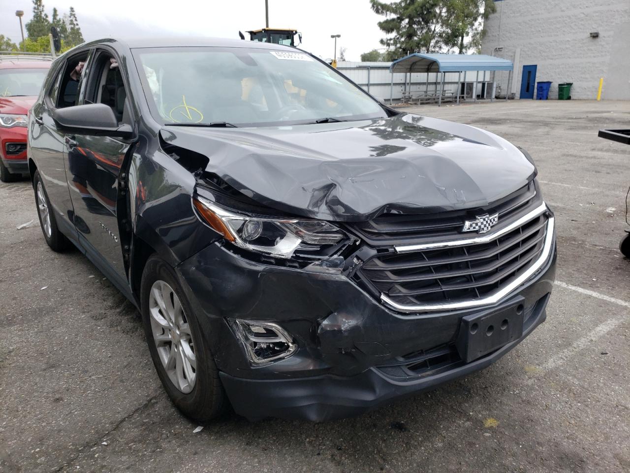 CHEVROLET EQUINOX LS 2018 with VIN 2GNAXHEV7J6176207 - Photo from auction