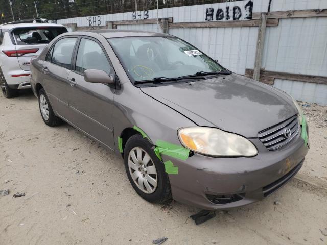 TOYOTA COROLLA CE 2004 with VIN 2T1BR32E54C242352 - Photo from auction