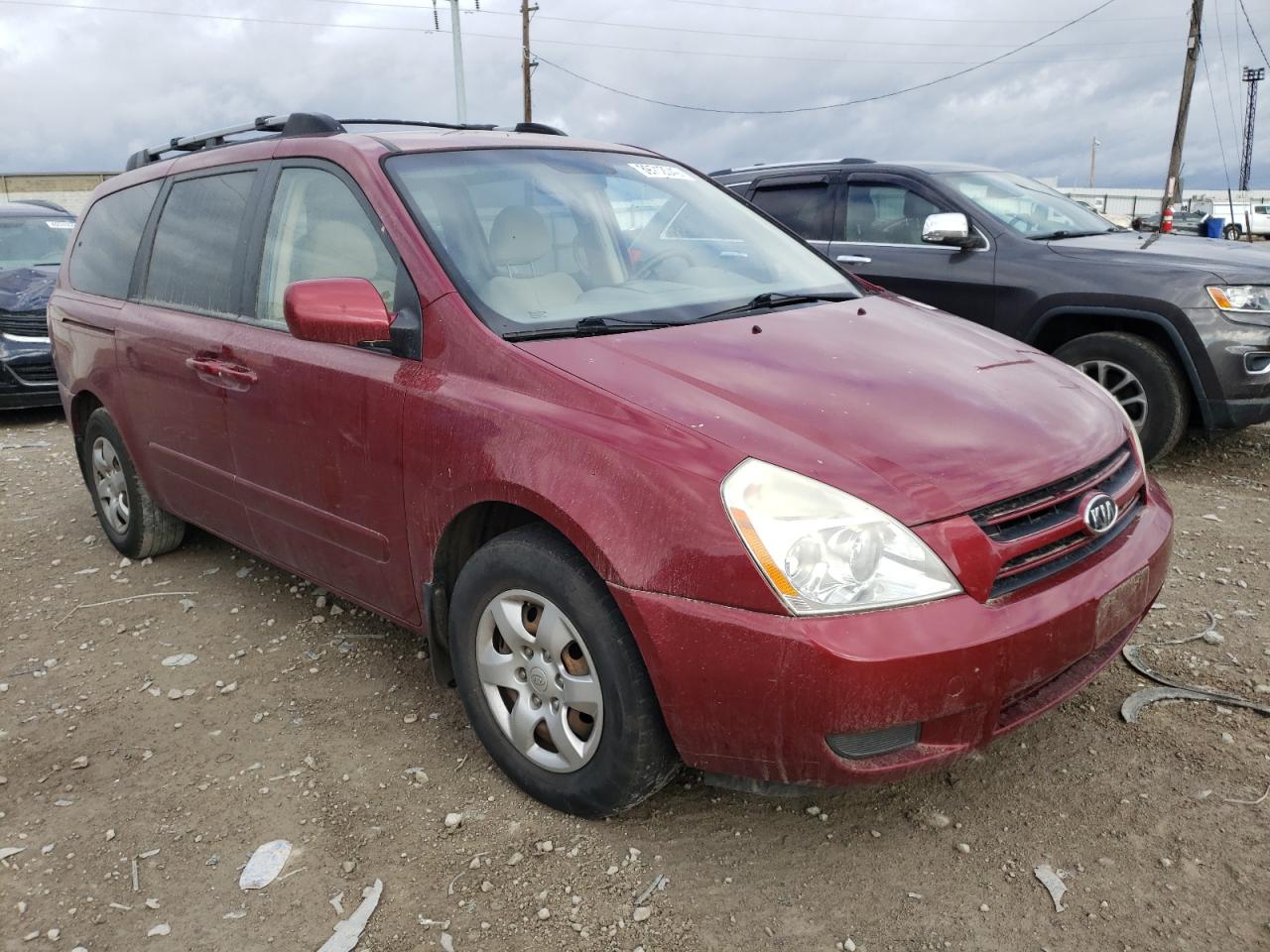 Photo 1 from auction – 2007 KIA SEDONA EX with VIN KNDMB233176168007