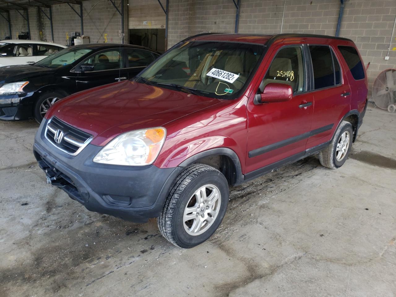 Photo 2 from auction – 2004 HONDA CR-V EX with VIN JHLRD78834C047786