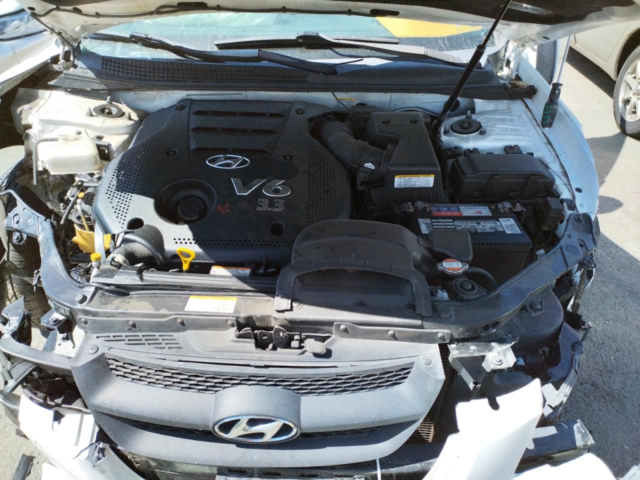 Photo 7 from auction – 2008 HYUNDAI SONATA GLS with VIN 5NPET46F28H329992