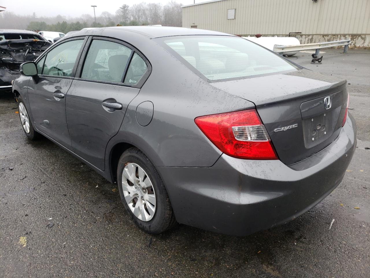 Photo 3 from auction – 2012 HONDA CIVIC LX with VIN 2HGFB2F59CH603212