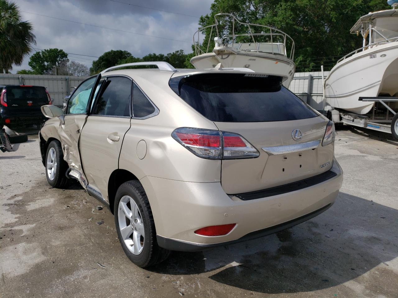 Photo 3 from auction – 2013 LEXUS RX 350 BAS with VIN 2T2BK1BA6DC167680