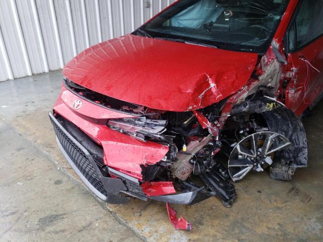 Photo 9 from auction – 2021 TOYOTA COROLLA SE with VIN 5YFS4MCE1MP074227