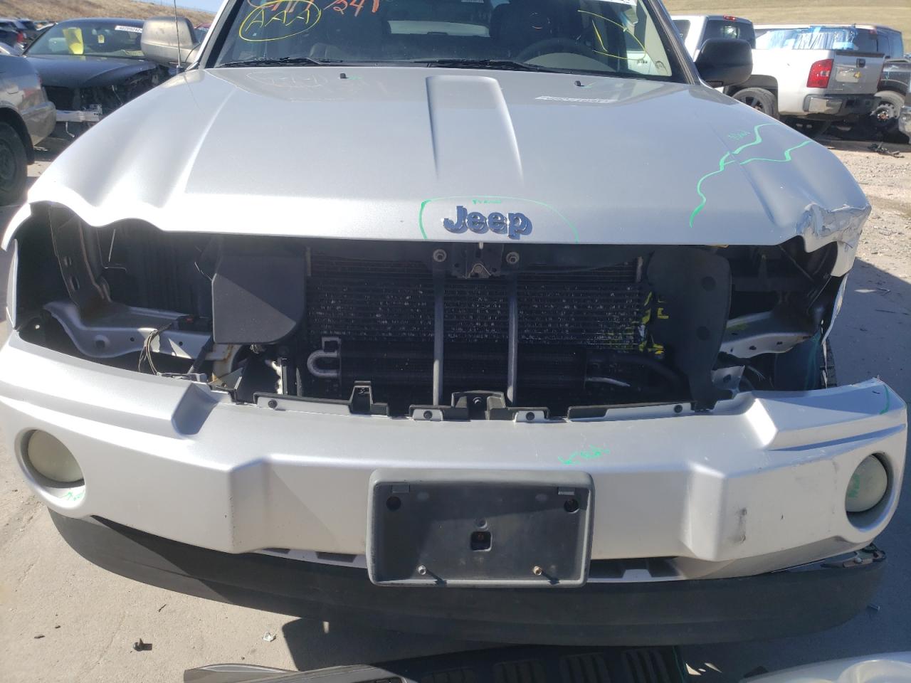 Photo 9 from auction – 2007 JEEP GRAND CHER with VIN 1J8HR48P77C660684