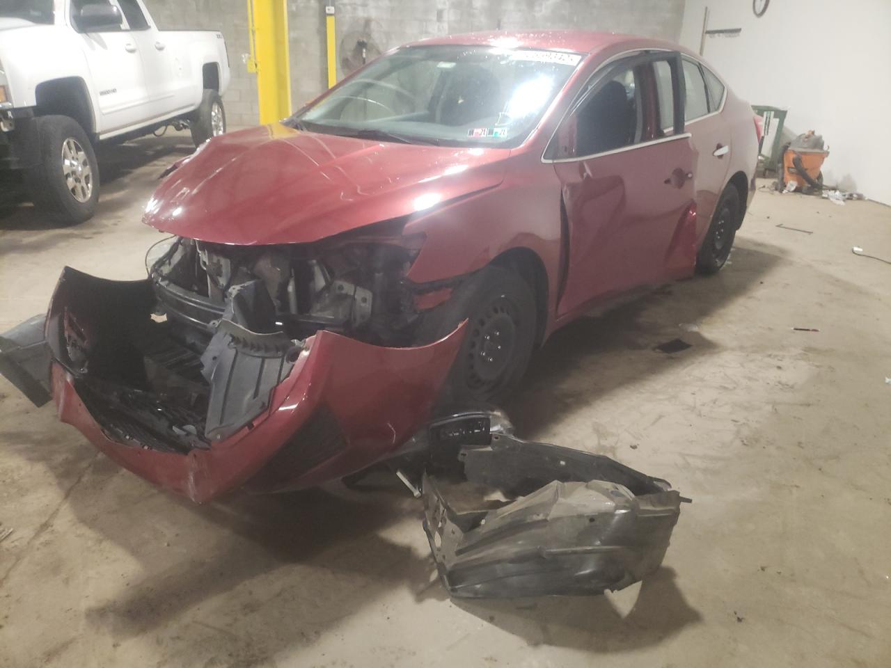 Photo 2 from auction – 2016 NISSAN SENTRA S with VIN 3N1AB7APXGL683540
