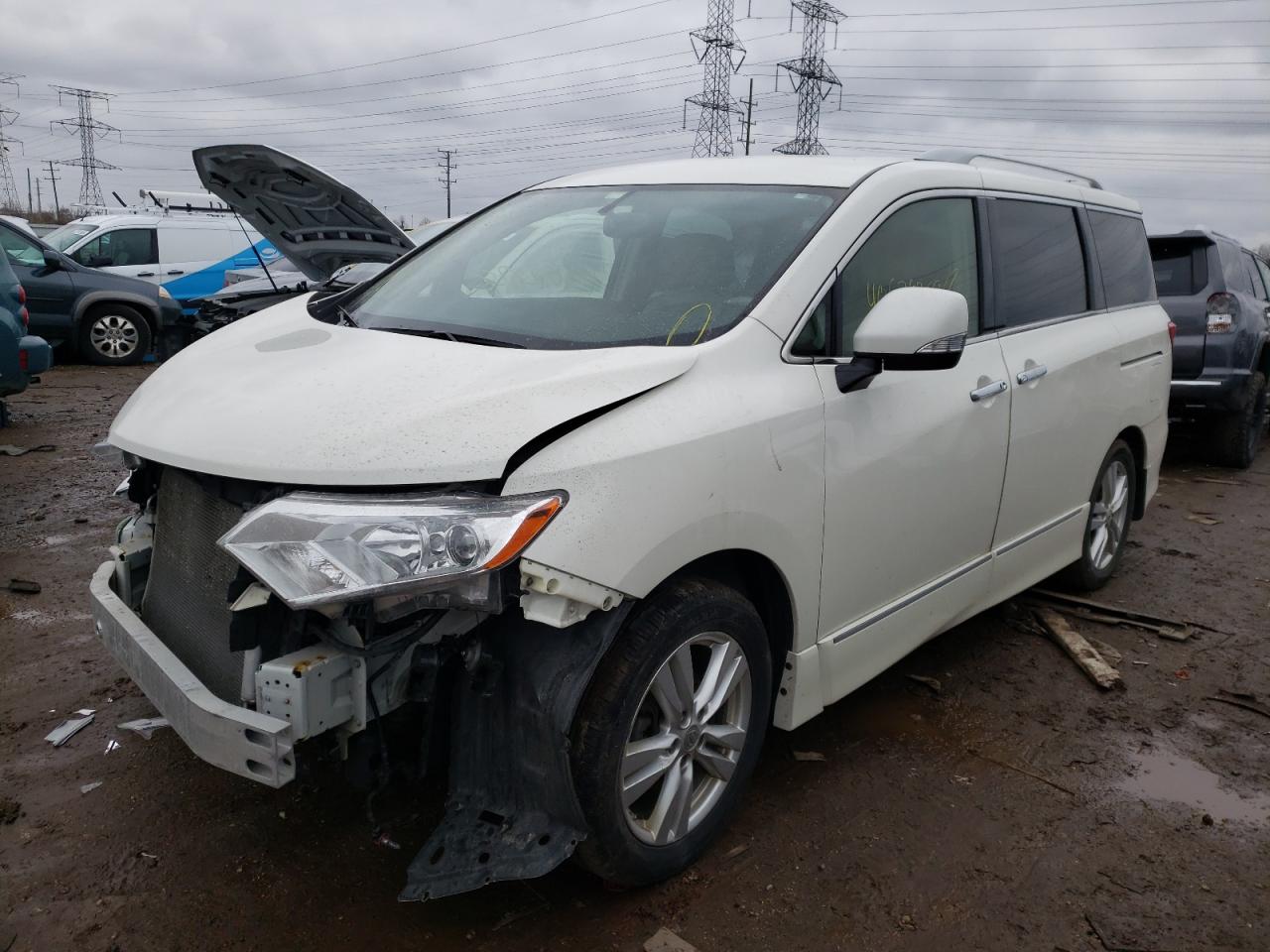 Photo 2 from auction – 2015 NISSAN QUEST S with VIN JN8AE2KP0F9127660