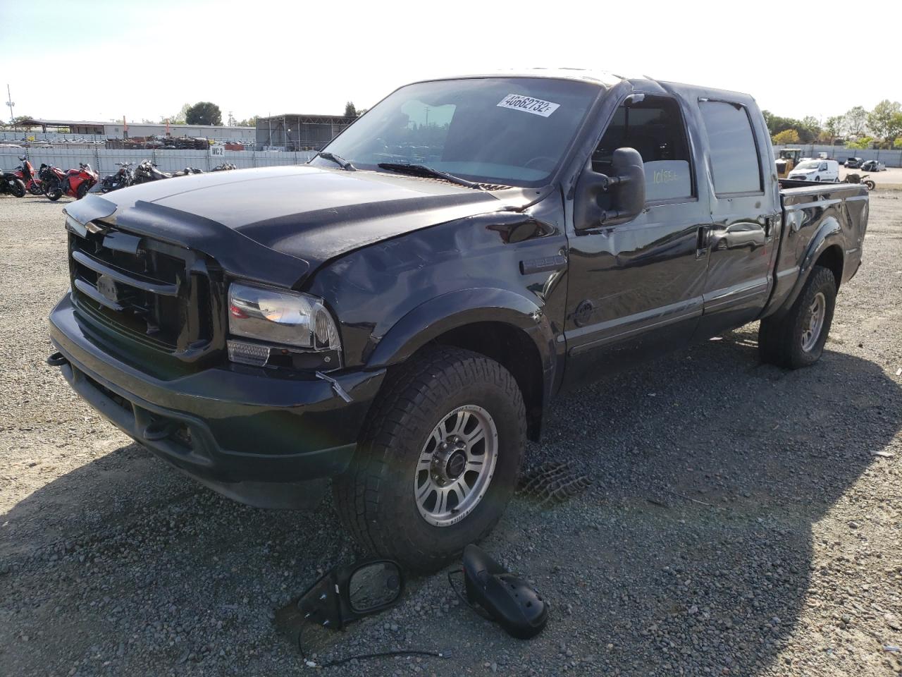 Photo 2 from auction – 2003 FORD F250 SUPER with VIN 1FTNW21P93EC14049