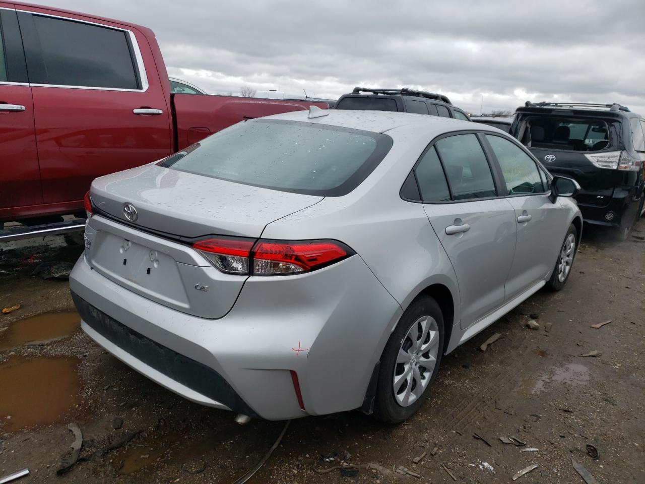 Photo 4 from auction – 2020 TOYOTA COROLLA LE with VIN 5YFEPRAE3LP142773