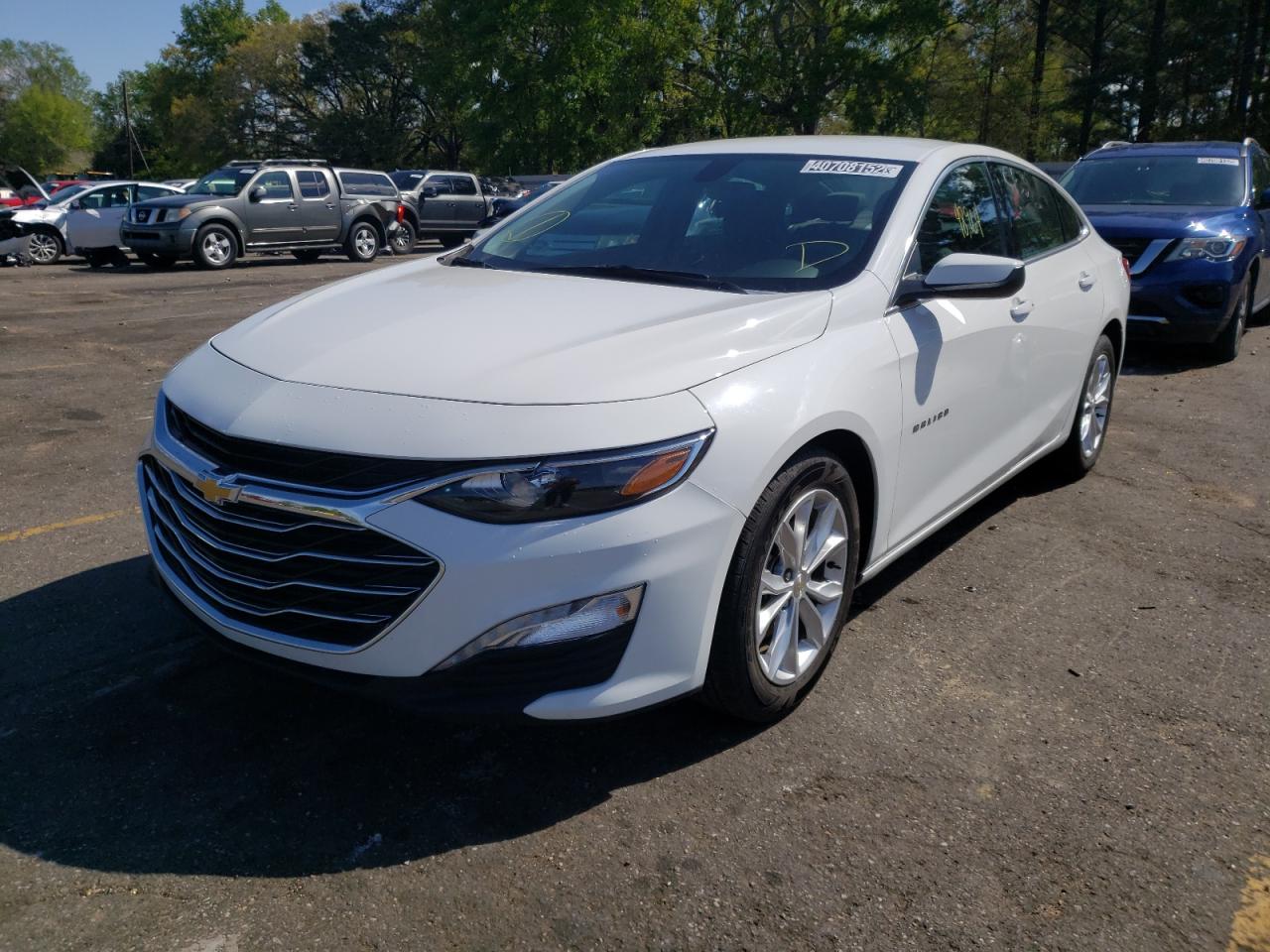 Photo 2 from auction – 2020 CHEVROLET MALIBU LT with VIN 1G1ZD5ST9LF086239