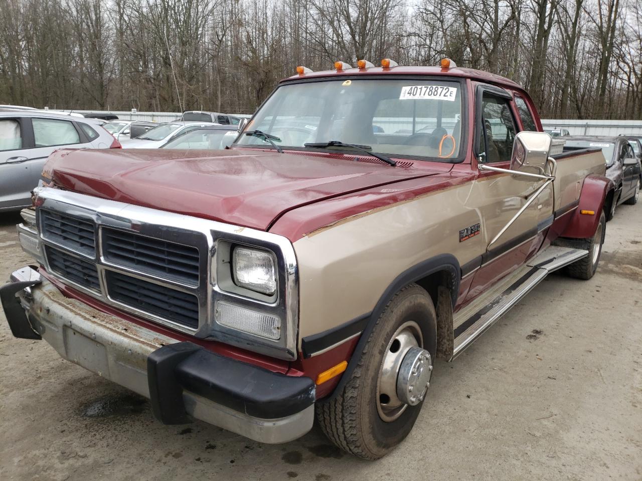 Photo 2 from auction – 1993 DODGE D-SERIES D with VIN 3B7ME33C0PM120706