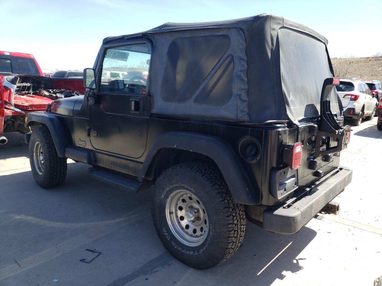 Photo 3 from auction – 1999 JEEP WRANGLER / with VIN 1J4FY19S3XP478731