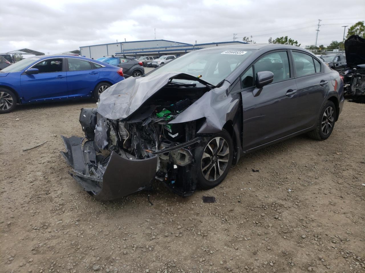 Photo 2 from auction – 2014 HONDA CIVIC EX with VIN 19XFB2F81EE265215