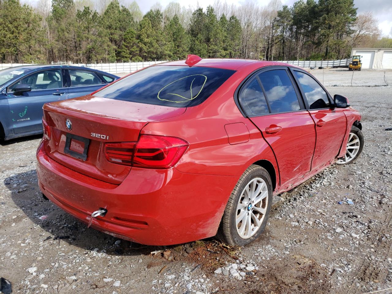 Photo 4 from auction – 2016 BMW 320 I with VIN WBA8E1G50GNT34647