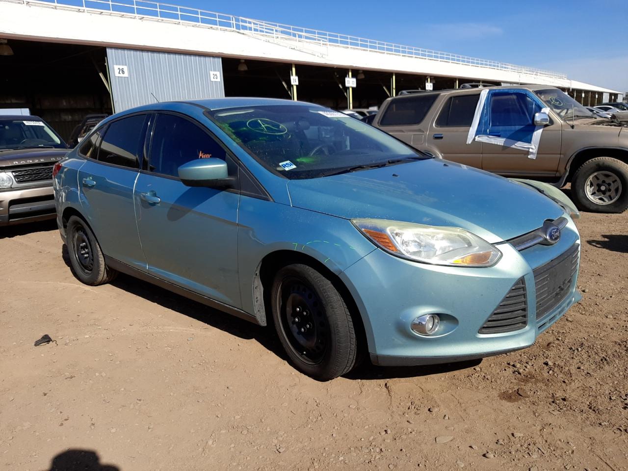 FORD FOCUS SE 2012 with VIN 1FAHP3F29CL456418 - Photo from auction