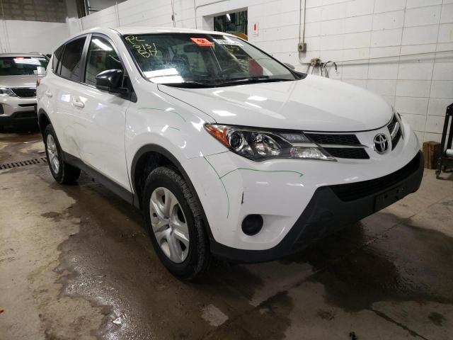 TOYOTA RAV4 LE 2015 with VIN JTMBFREVXFD132409 - Photo from auction