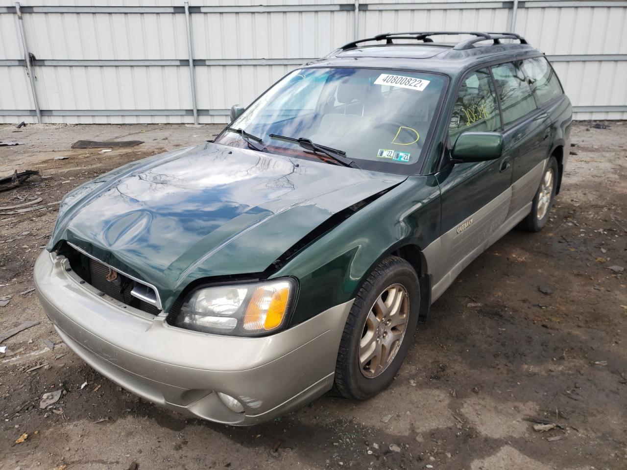 Photo 2 from auction – 2002 SUBARU LEGACY OUT with VIN 4S3BH686426666226