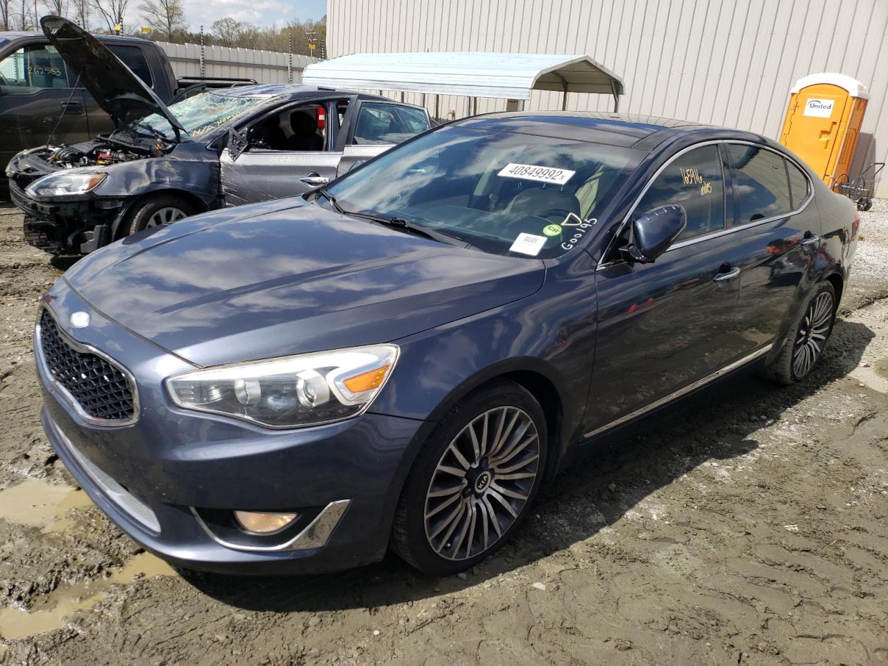 Photo 2 from auction – 2014 KIA CADENZA PR with VIN KNALN4D76E5127582