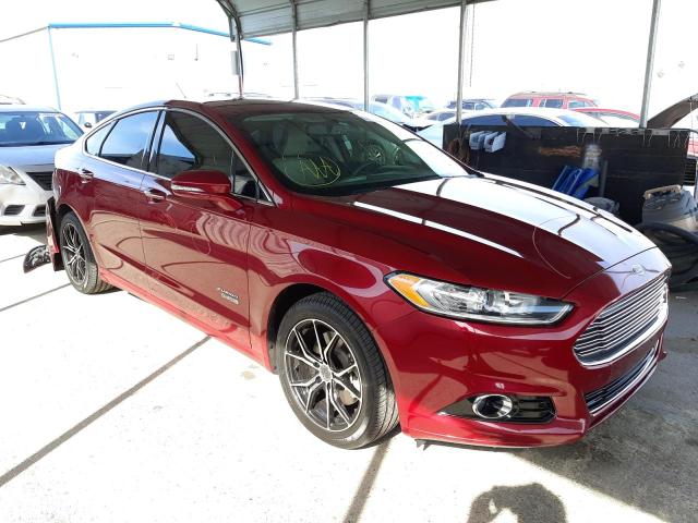 FORD FUSION TIT 2016 with VIN 3FA6P0SU9GR225068 - Photo from auction
