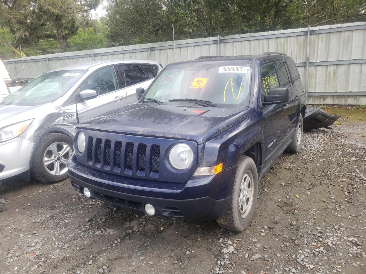 Photo 2 from auction – 2016 JEEP PATRIOT SP with VIN 1C4NJPBA6GD731763