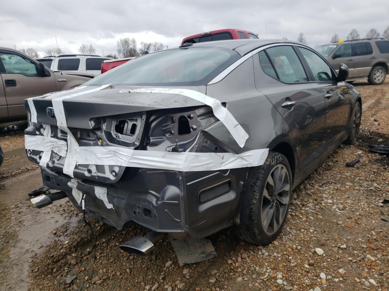 Photo 4 from auction – 2014 KIA OPTIMA SX with VIN 5XXGR4A60EG335571