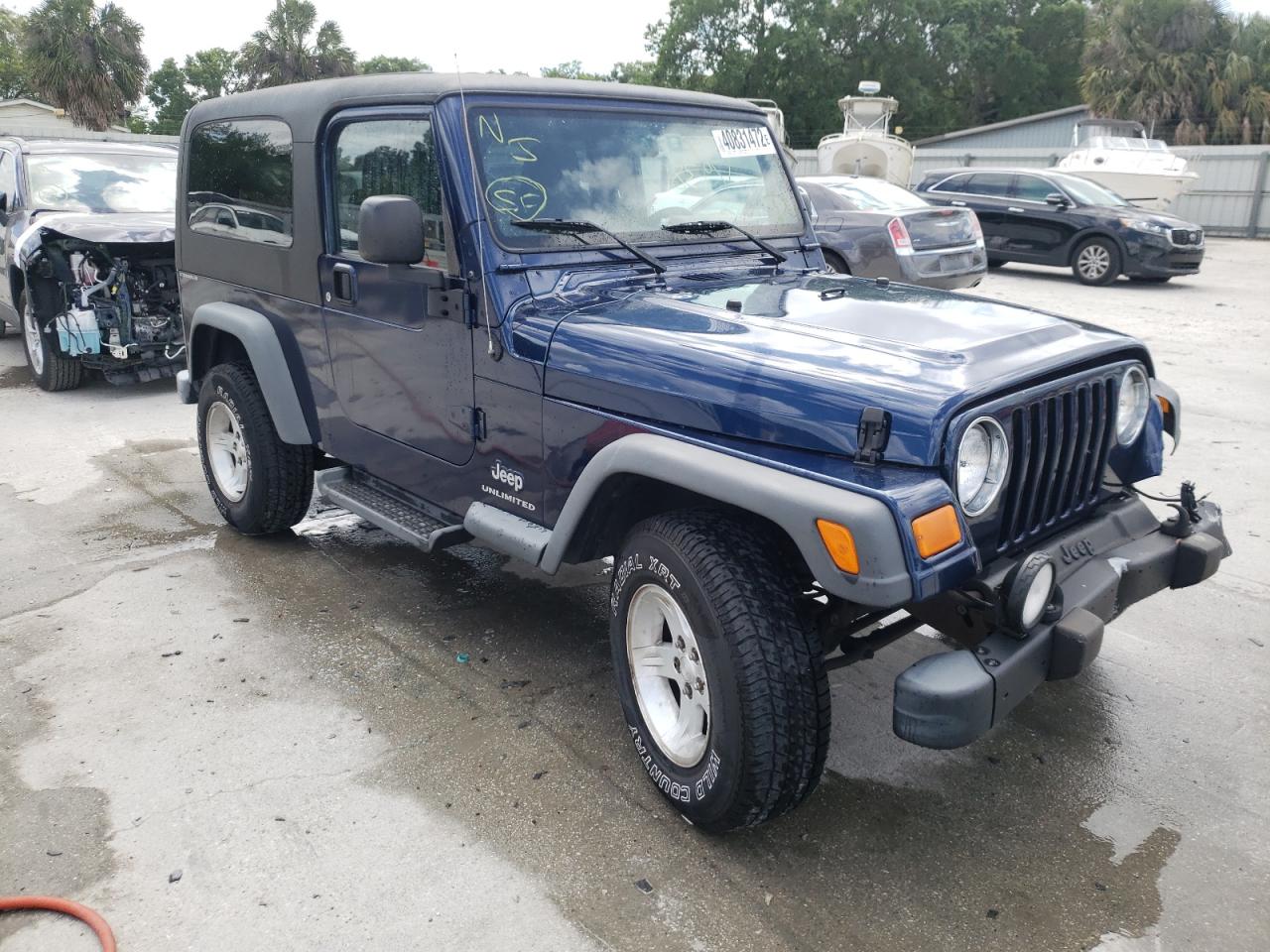 JEEP WRANGLER / 2004 مع رقم تعريف المركبة 1J4FA49S94P767548 - صورة من المزاد