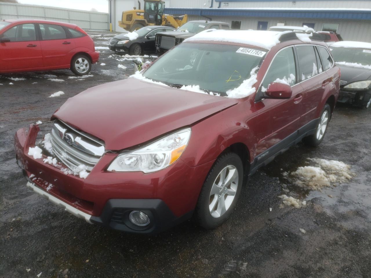 Photo 2 from auction – 2014 SUBARU OUTBACK 2. with VIN 4S4BRCLC5E3212058